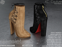 -KC- WINSLET ANKLE BOOTS / 50 COLORS FATPACK