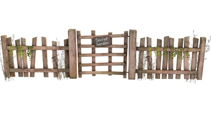 ionic : Puerta al jardin
