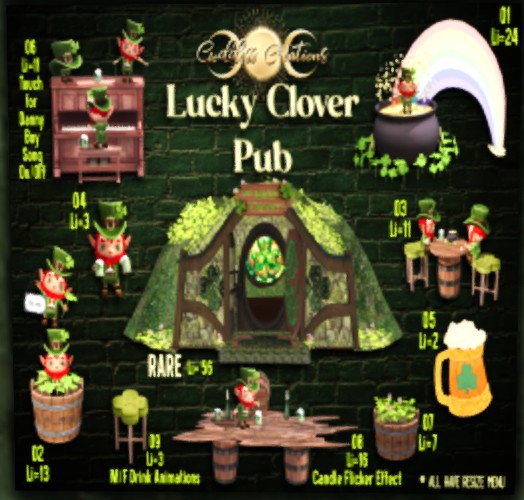 )O( GC: Lucky Clover Pub- RARE Pub