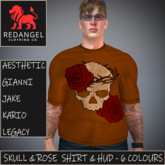 Skull & Rose Shirt & HUD - 6 Colours