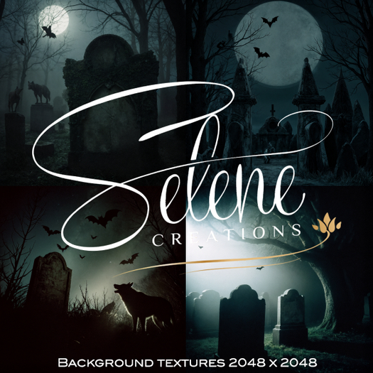 [Selene Creations] Background #59 Cemetery  -2K