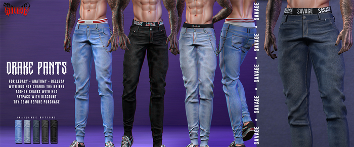 Savage - Drake Pants // v3