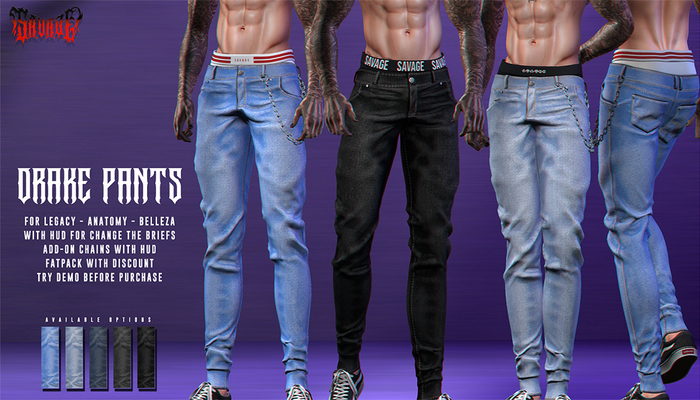 Savage - Drake Pants // FATPACK