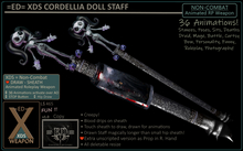 =ED= XDS - CORDELLIA DOLL STAFF - [=]