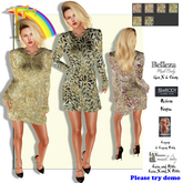 E&E Kestrel Dress Pale Paisley