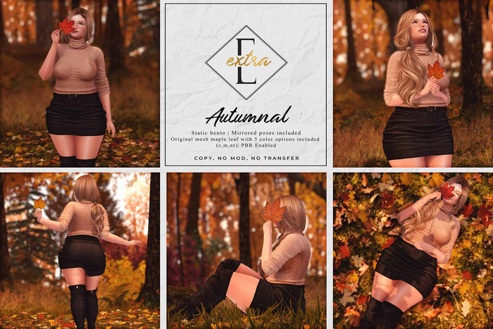 -Extra- Autumnal Pose FATPACK 