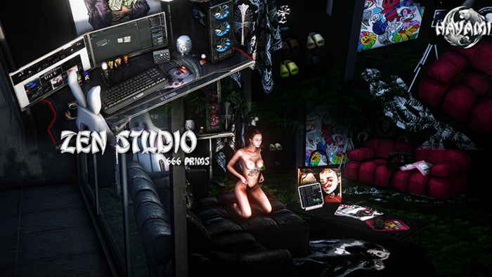 *H* ZEN STUDIO - BACKDROP 