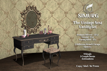Simurg - The Vintage Nest - Vanity Set