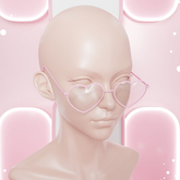 Palette - Naomi Heart Sunglasses [Peach]