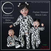 [Bucks & Does] - Parker Sleeper Black Cats
