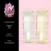 [SHEKEVIA] Flower Mirror 