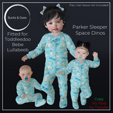[Bucks & Does] - Parker Sleeper Dinos Space 