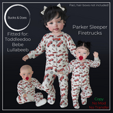 [Bucks & Does] - Parker Sleeper Firetrucks 