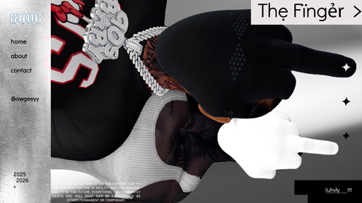 XNDR - "THE FINGER" MASK