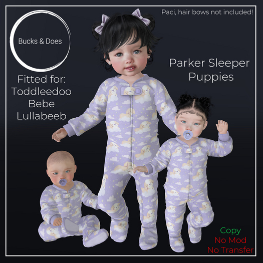 [Bucks & Does] - Parker Sleeper Puppies 