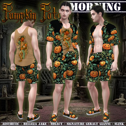 Swellegant ~ Pumpkin Patch Morning ~ Zodiac Halloween