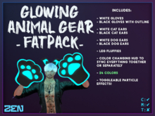 [ZEN] Glowing Animal Gear - FATPACK