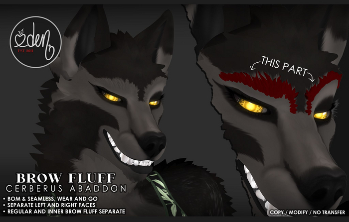 eden. // Abaddon Brow Fluff