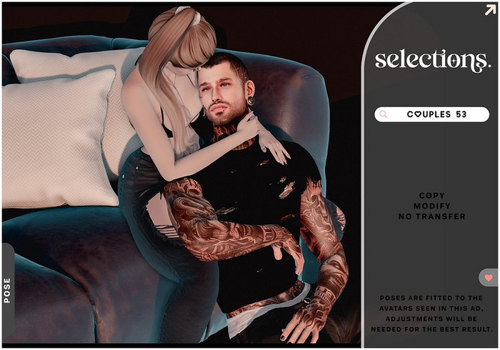 Selections. // Couples Pose 53 (add)