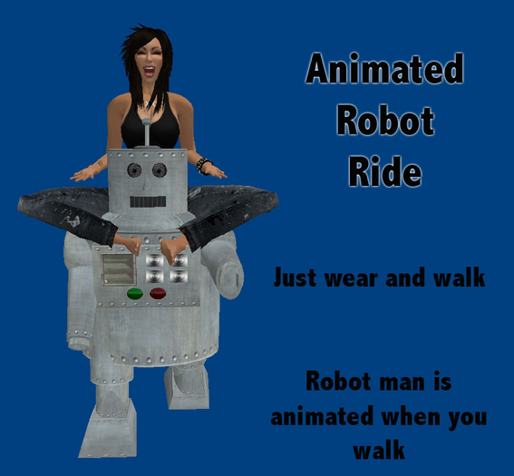 Animated Robot Ride Weirdiculous 2025