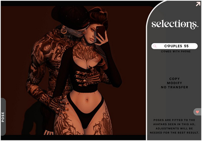 Selections. // Couples Pose 55 (add)