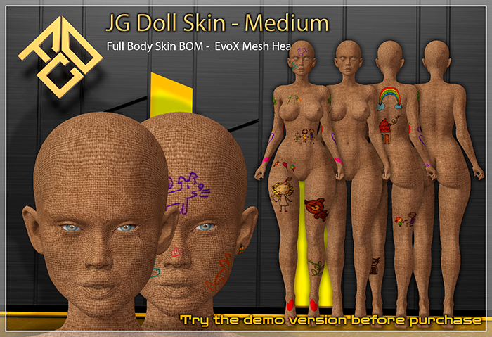 .: [F.C.O.] JG Doll Skin - Medium :.