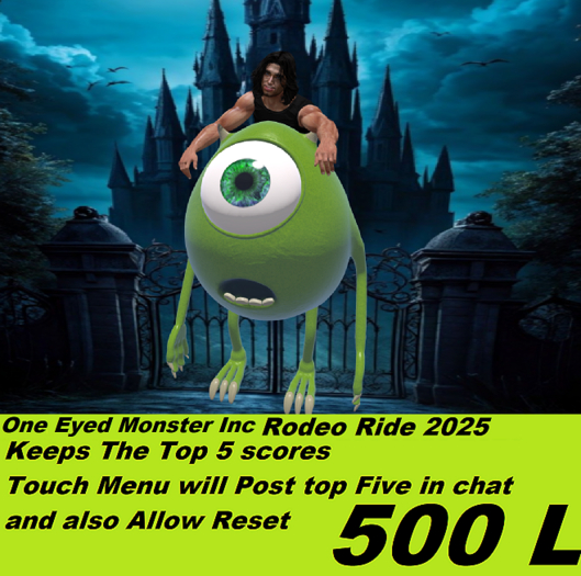 One Eyed Monster Inc Rodeo Ride 2025