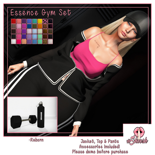 #SHOOSH - Essence Gym Set [REBORN]