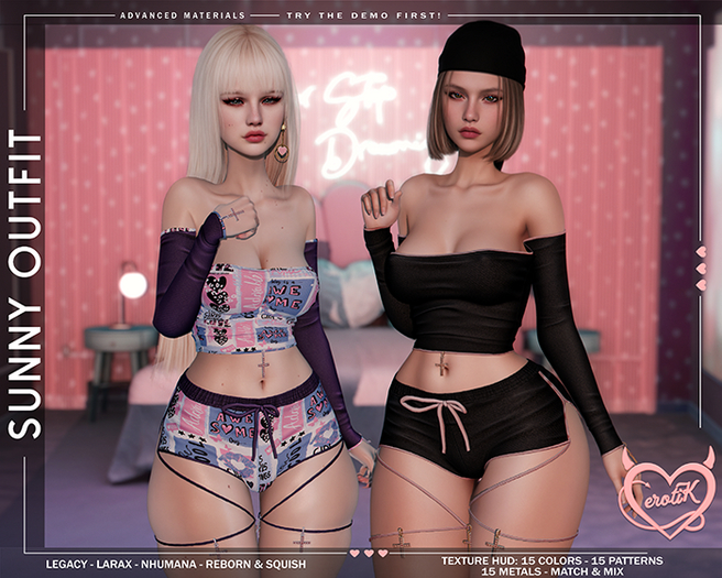 [erotiK] Sunny Outfit FATPACK