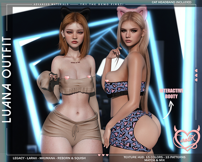 [erotiK] Luana Outfit FATPACK