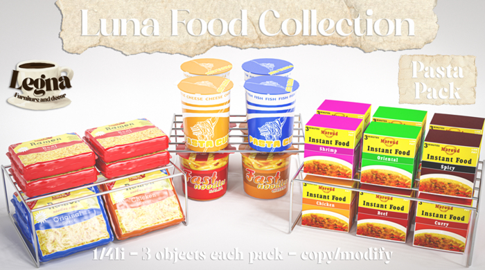 - Legna - Luna Food Collection (Pasta Pack)