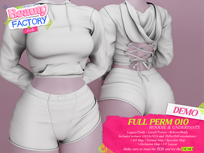 [BFS] 010 Hoodie & Underpants - DEMO