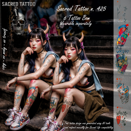 Sacred Tattoo 425..
