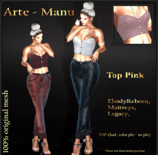 Arte - Manu - Top - Pink