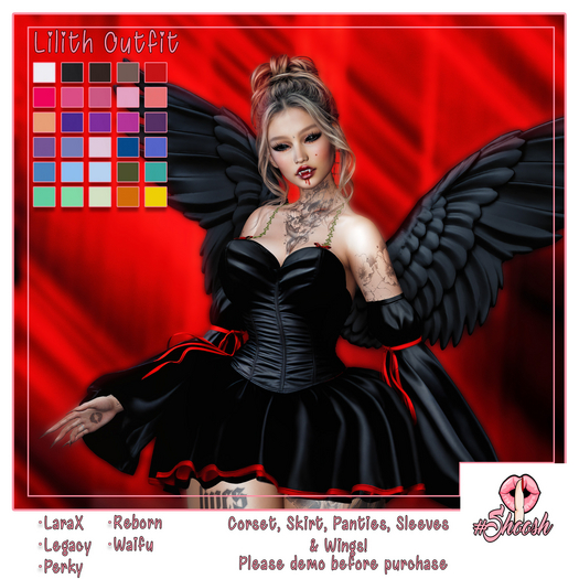 #SHOOSH - Lilith Outfit [FATPACK]