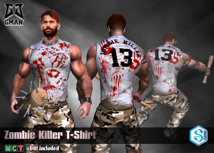 [GMan] HW - Zombie Killer TShirt - Signature