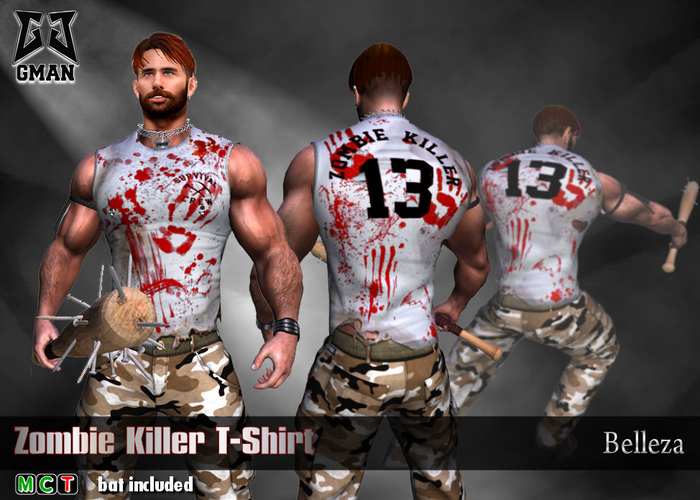 [GMan] HW - Zombie Killer TShirt - Belleza