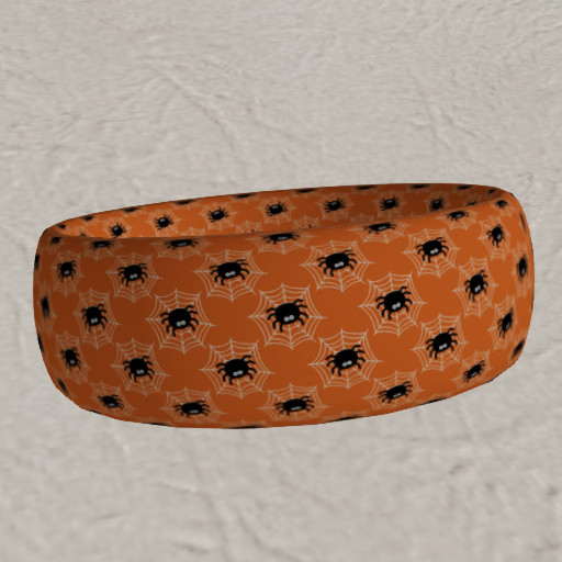 Orange Spider Bangle