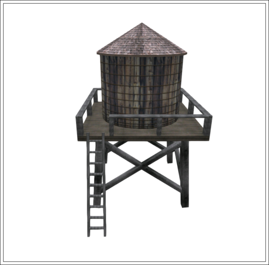 RE Water Tower w/Platform