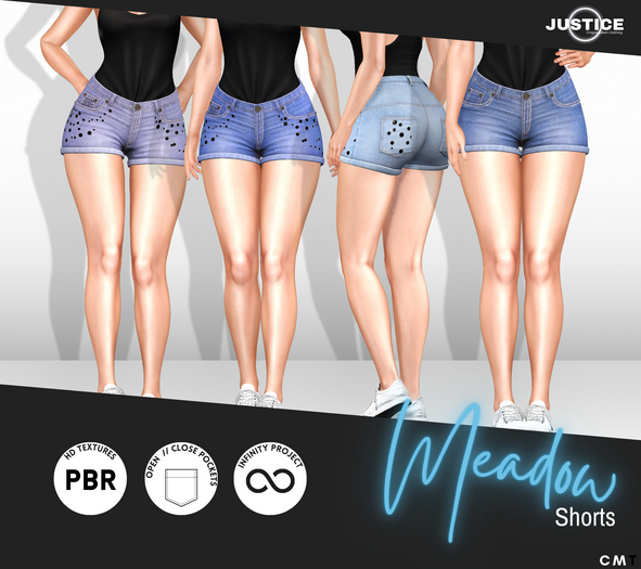 [JUSTICE] MEADOW SHORTS [HD] FATPACK