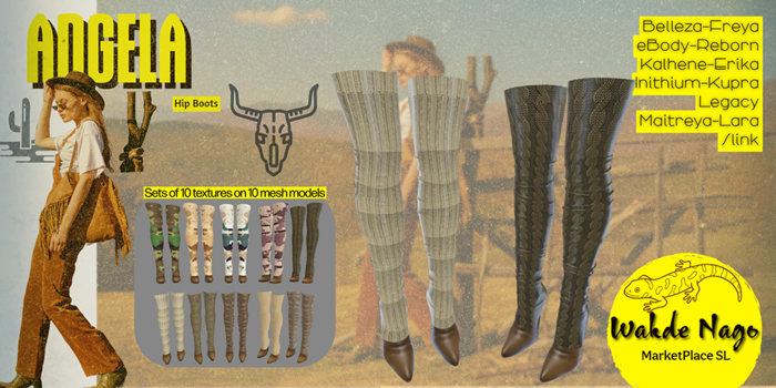 WN  Angela Boots for Inithium-Kupra