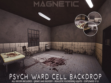 Magnetic - Psych Ward Cell Backdrop