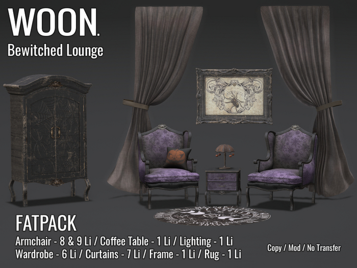 WOON. - Bewithched Lounge - FATPACK