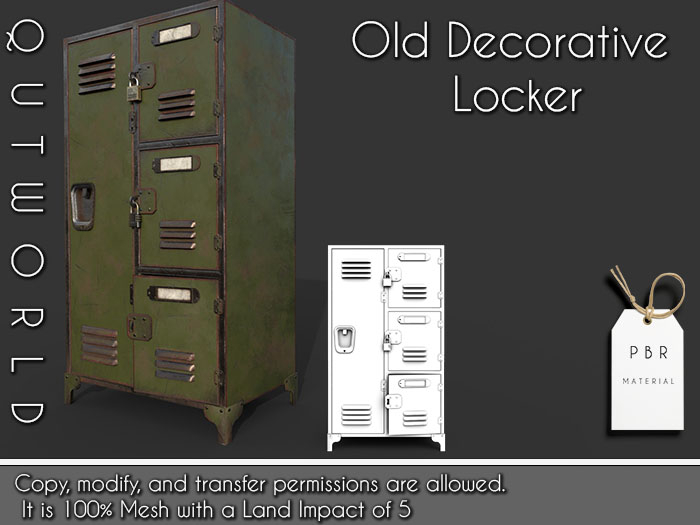 .::QUTWORLDT Old Decorative Locker_PBR::.FP 