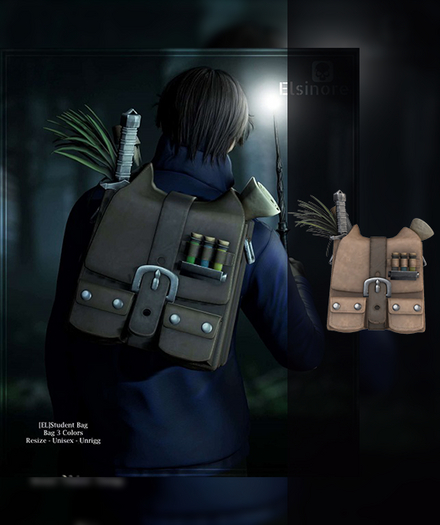 [HG]Student Bag Sand