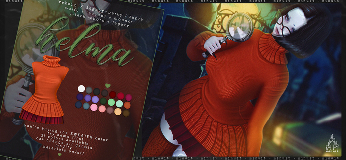 {minuit} Helma Set [Yellow]
