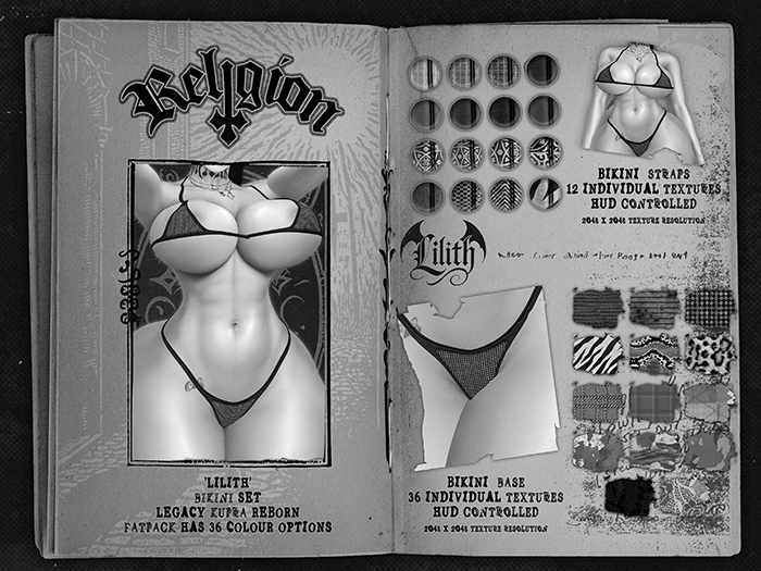 !!DEMO!! RELIGION - LILITH BIKINI SET DEMO