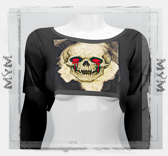 MymStore.KalaHalloweenTop.Skull