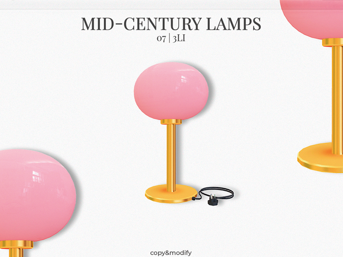 MINIMAL - Mid-Century Lamps 07