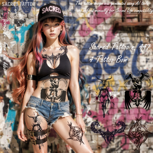 Sacred Tattoo 447..
